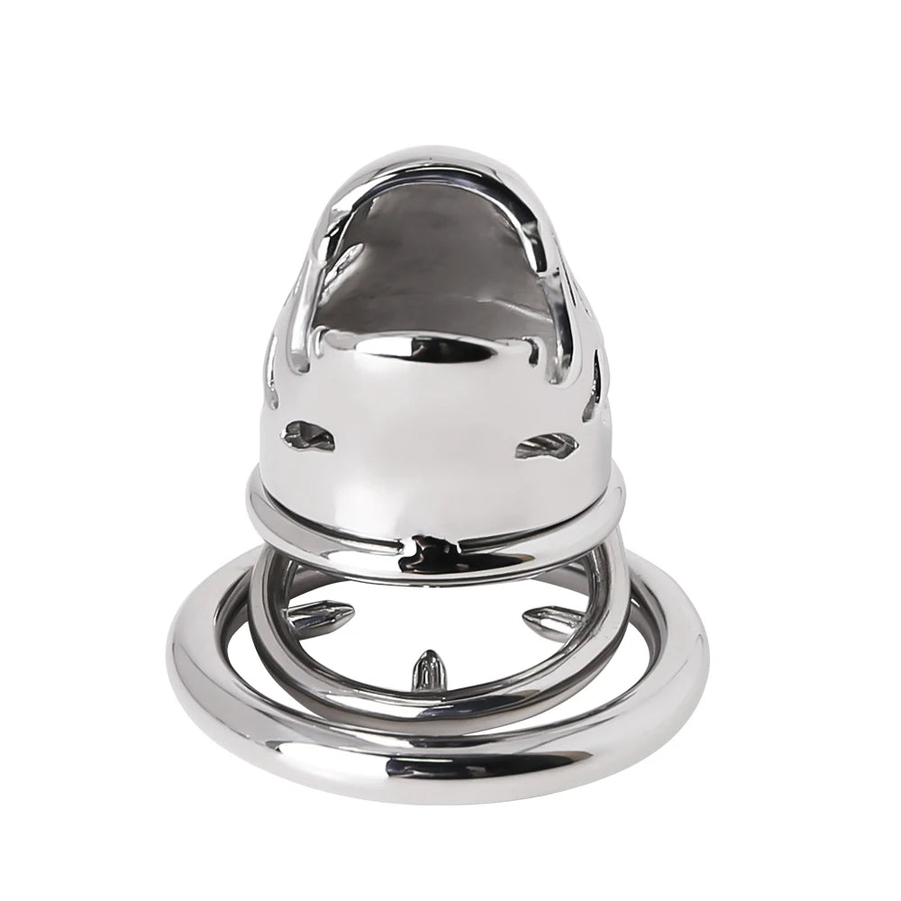 Punisher the Lion Stainless Steel Chastity