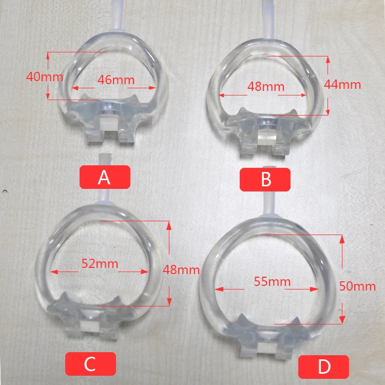 Soft Spiked Silicone Chastity Cage