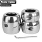 Stainless Steel Screw-on Barrel Ball Weights