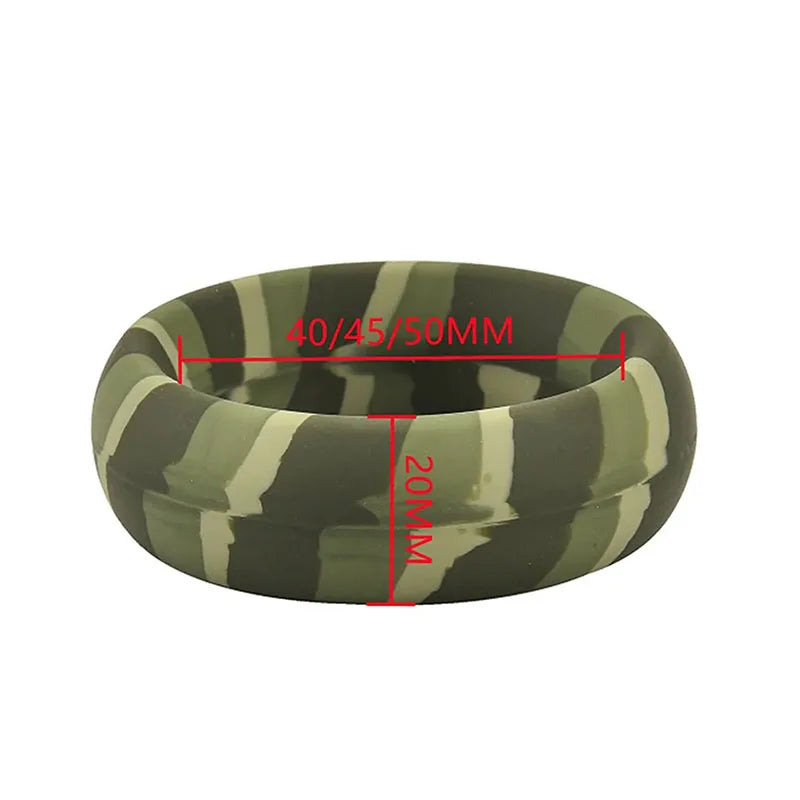 Camouflage King Silicone Erection Ring